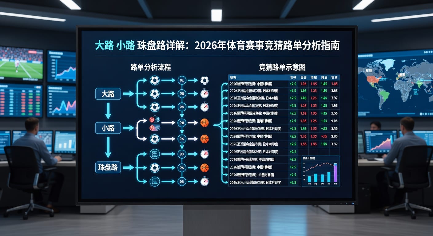 Pinnacle平博体育：大路小路珠盘路解析，足球盘口深度分析