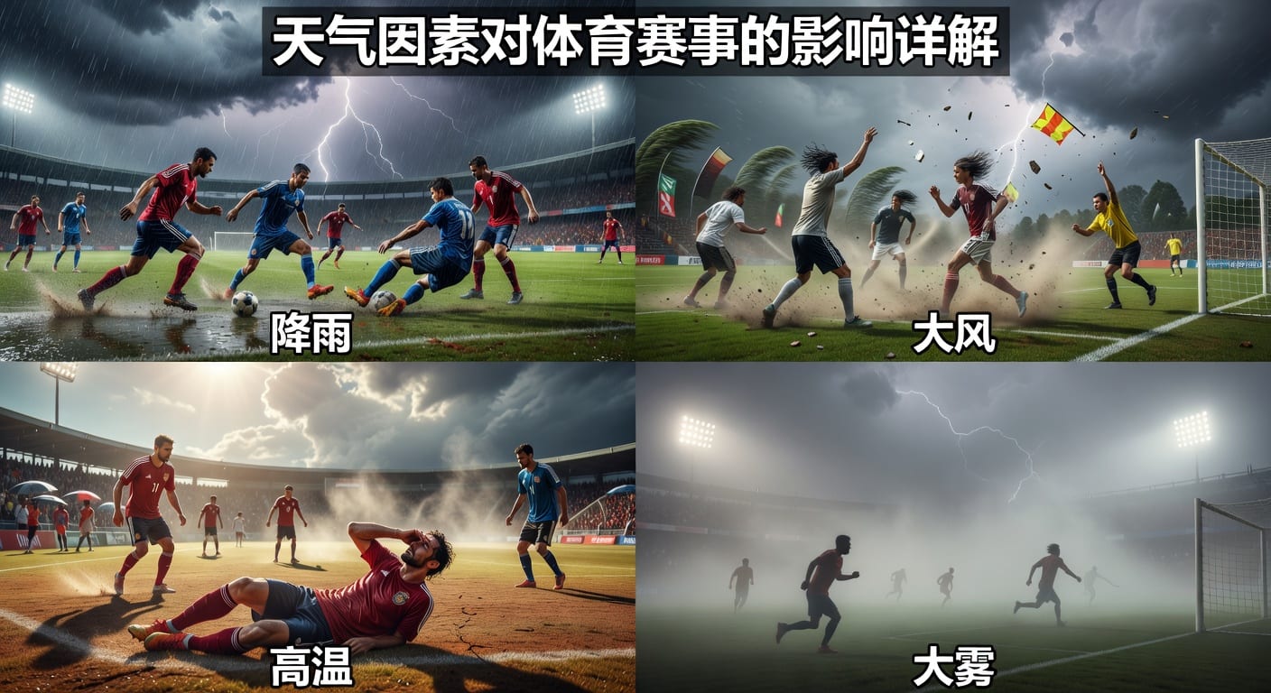 2026年天气因素对体育赛事的影响：博彩决策指南