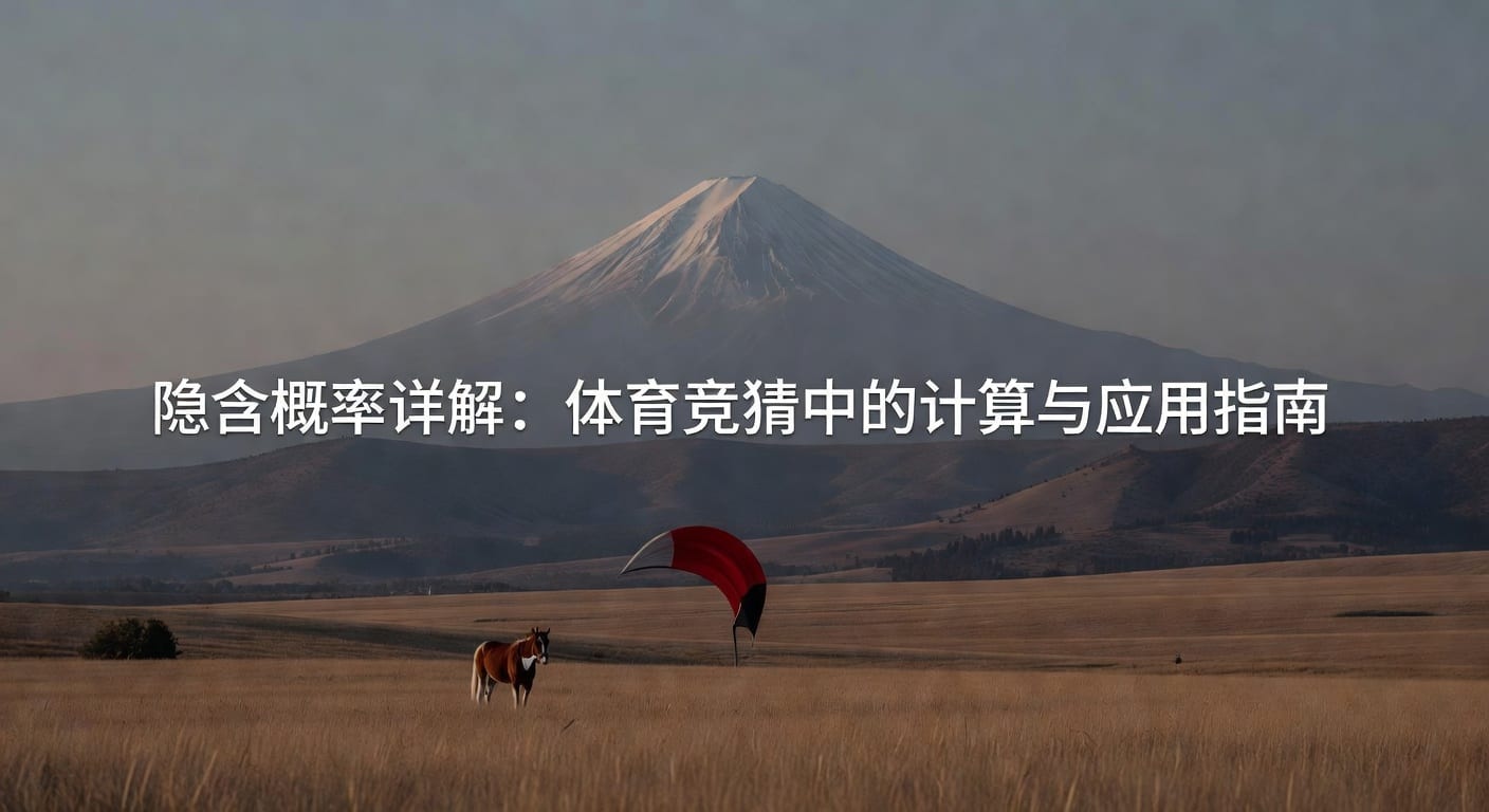 隐含概率 (Implied Probability)：体育博彩玩家必备的赔率解读指南