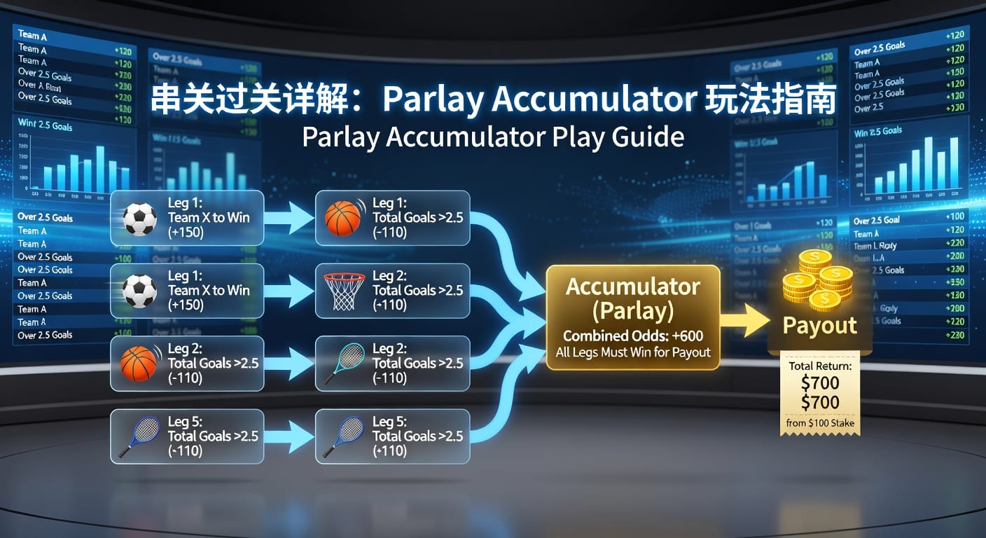 Pinnacle平博平台：深入解析过关 parlay accumulator，玩转滚球串关