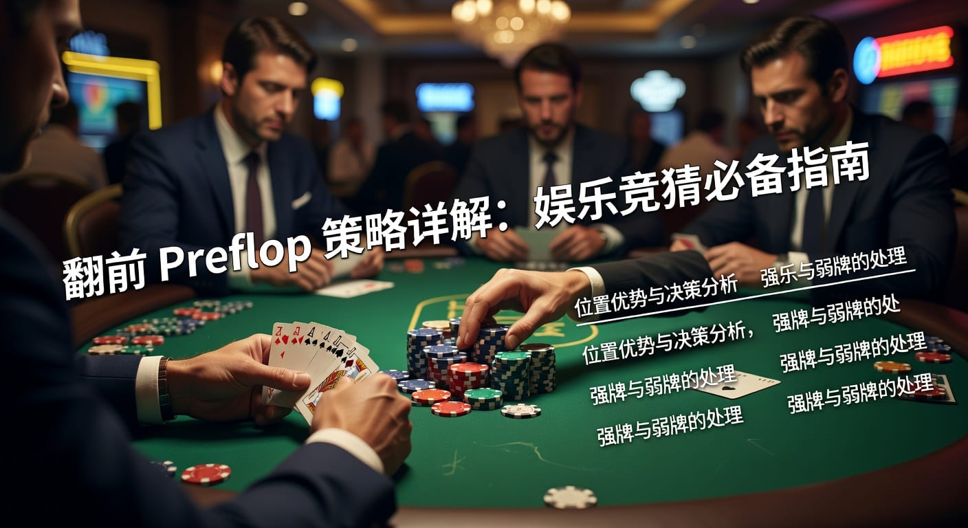 翻前 preflop：开局决策与实战策略
