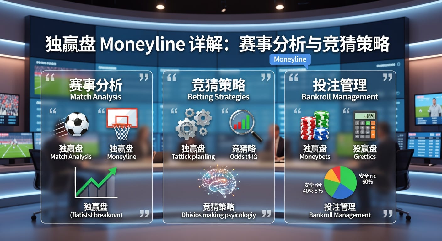 独赢盘 moneyline 解析与投注技巧
