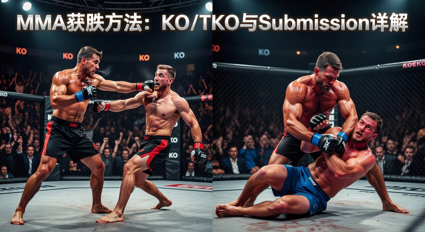 MMA方法：KO/TKO与Submission投注技巧解析