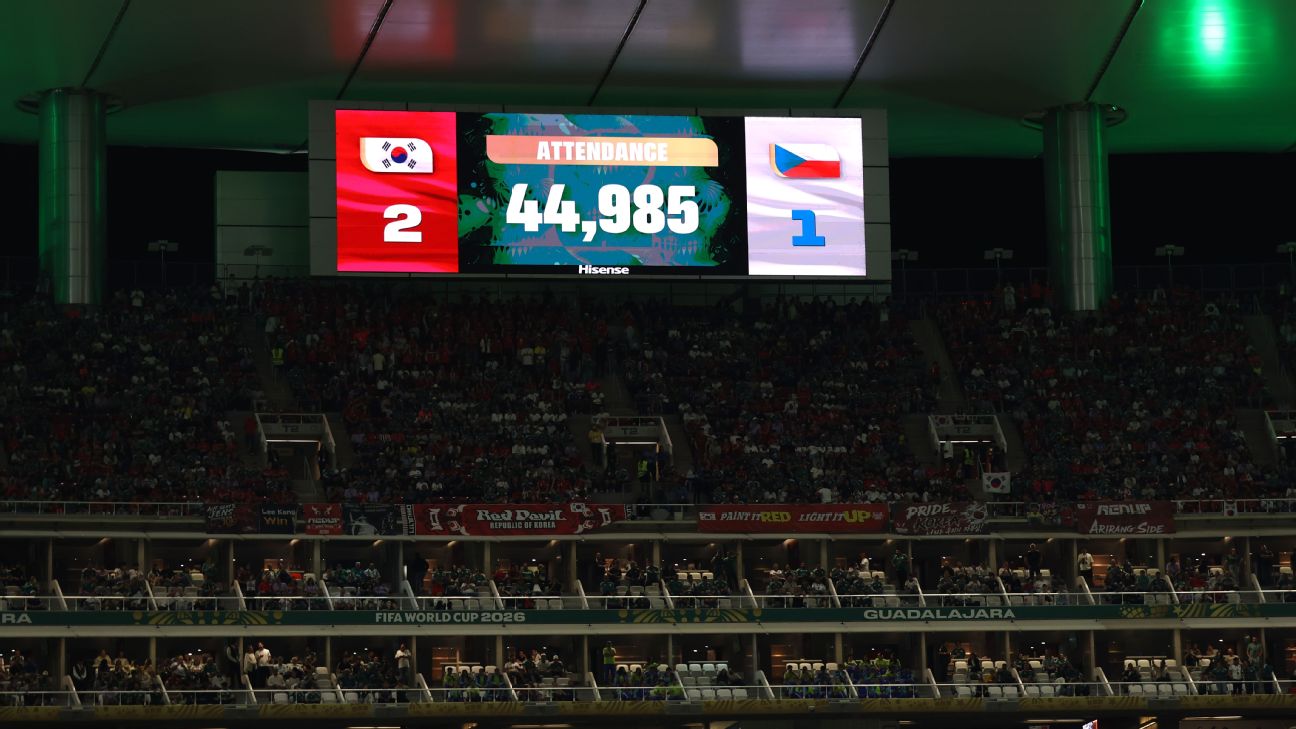 国际足联为韩国对捷克世界杯44985人次出席数据辩护